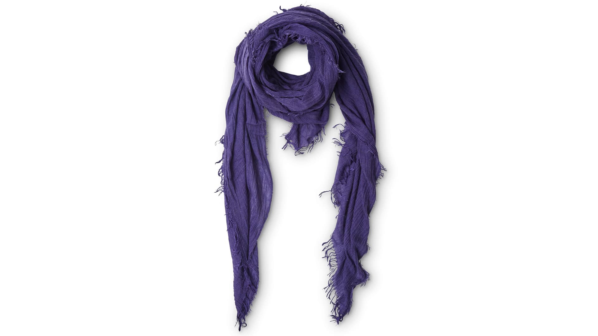 JULY TO JUNE- ECHARPE LAINE ST-GERVAIS VIOLET NEW