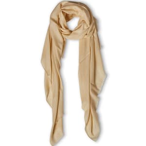 JULY TO JUNE- ÉCHARPE CACHEMIRE PACHA ECRU