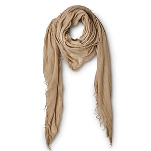 JULY TO JUNE- ECHARPE LAINE ST-GERVAIS BEIGE