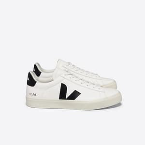 Veja- Campo Chromefree Leather White Black