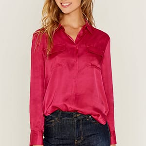 Five Jeans- Clea Chemise Framboise