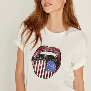 Five Jeans- T-Shirt Mouth