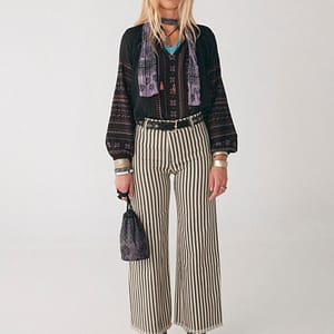 Maison Hotel- Blouse Regine Noir