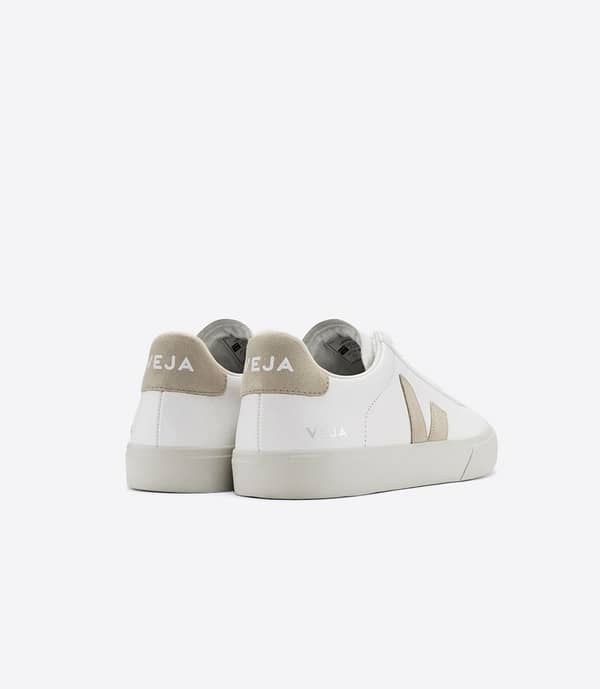 Veja- Campo Chromefree Leather White Almond