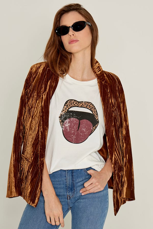 Five Jeans- T-Shirt Mouth