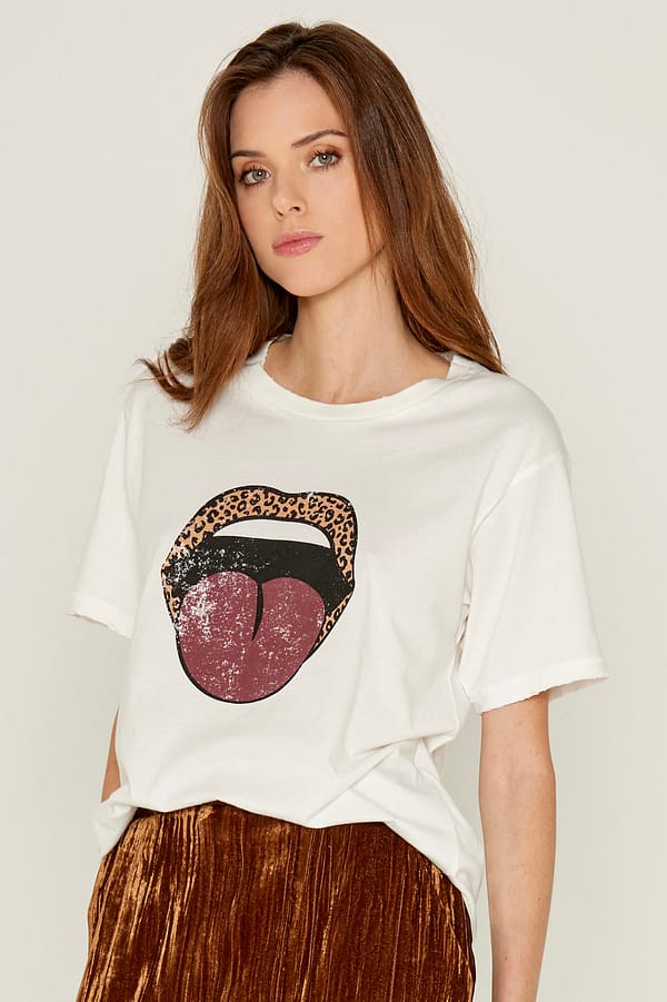 Five Jeans- T-Shirt Mouth
