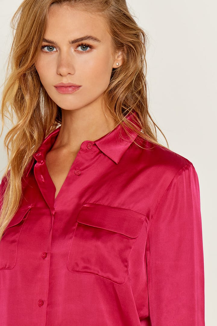 Five Jeans- Clea Chemise Framboise