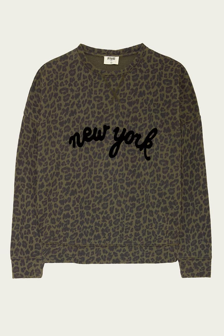 Five Jeans- Sweat Leopard
