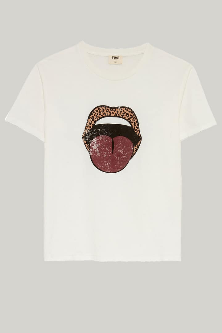 Five Jeans- T-Shirt Mouth