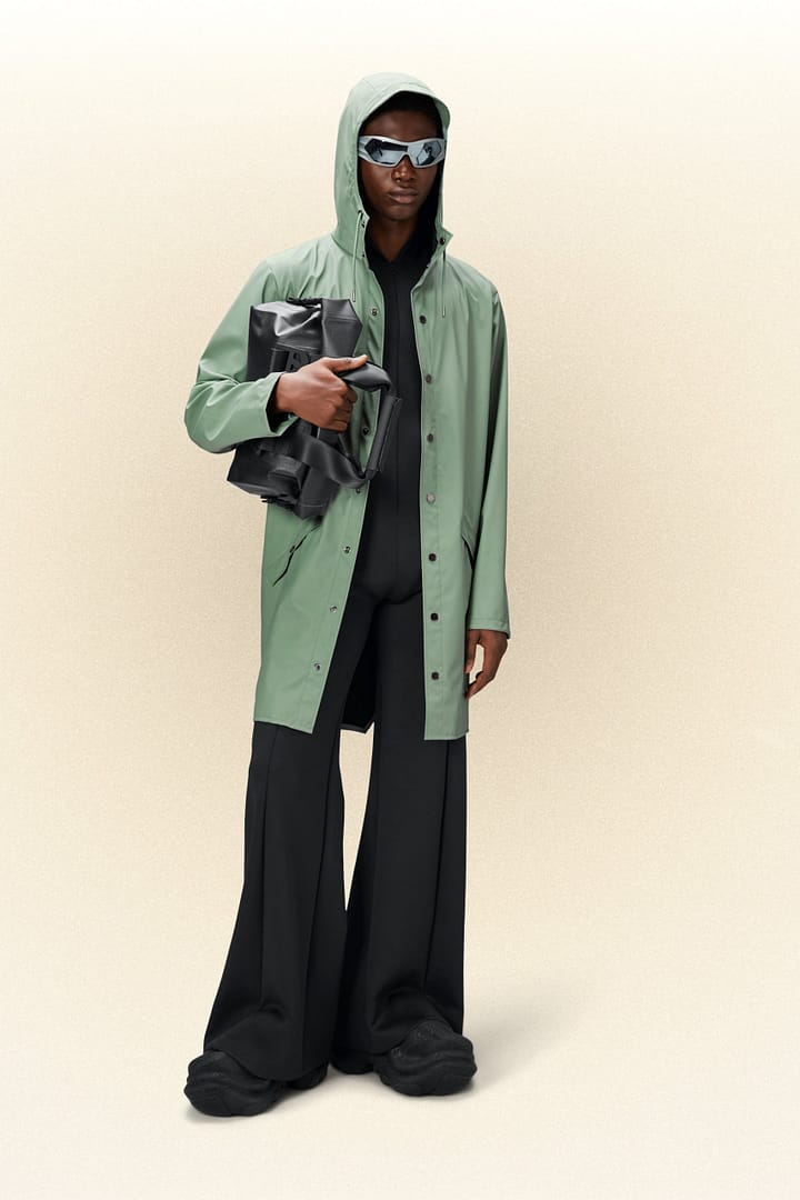 Rains-Long Jacket Haze