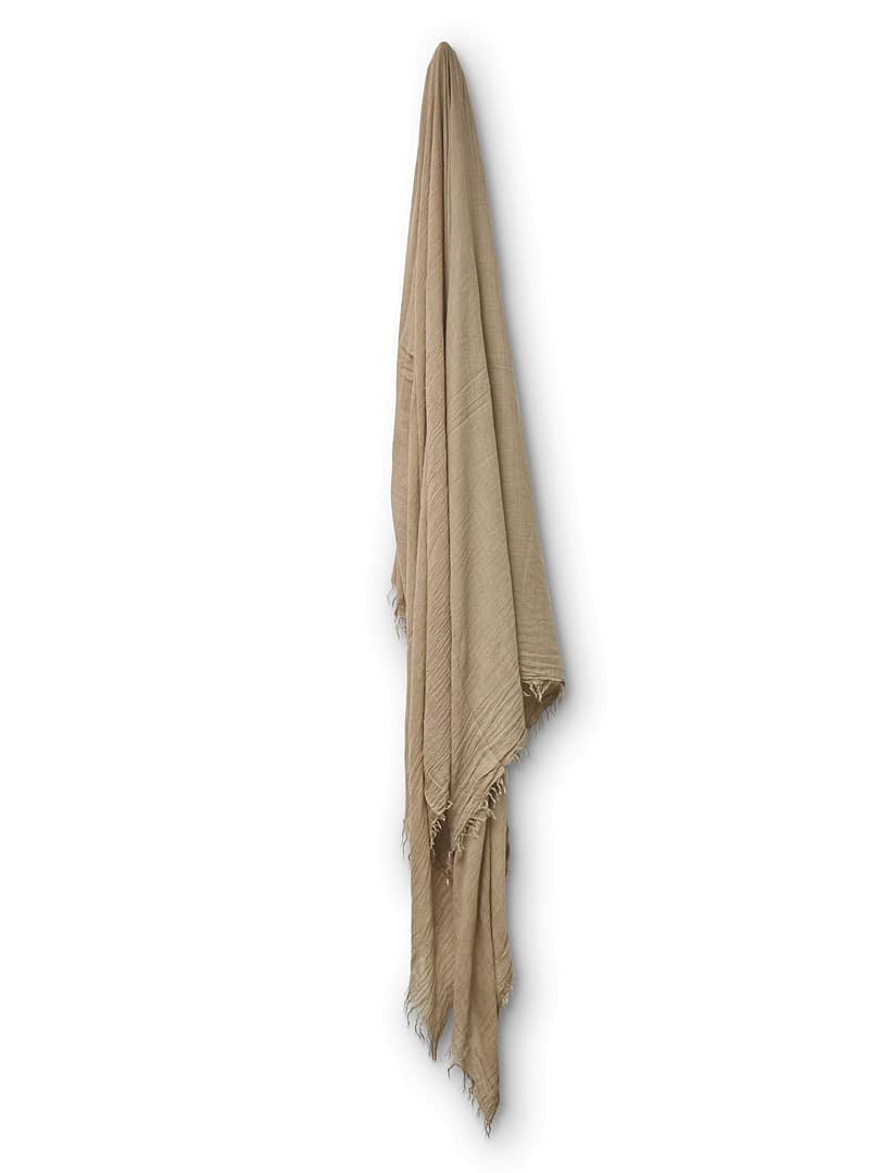JULY TO JUNE- ECHARPE LAINE ST-GERVAIS BEIGE