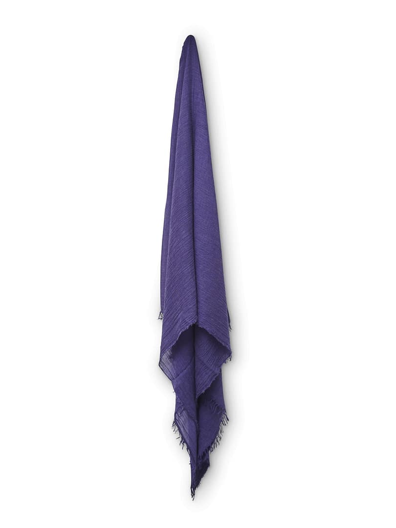 JULY TO JUNE- ECHARPE LAINE ST-GERVAIS VIOLET NEW